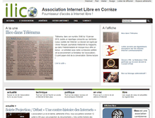 Tablet Screenshot of ilico.org